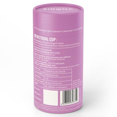 Sirona Reusable Menstrual Cup - Large (Pack of 2) - Menstrual Cups