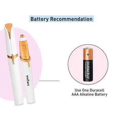 Sirona Electronic Eyebrow Trimmer Razor - Shaving & Hair Removal