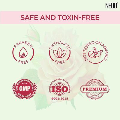 NEUD Rose Water Facial Mist Spray for Refreshed and Toned Skin 100 ml - Face Gels