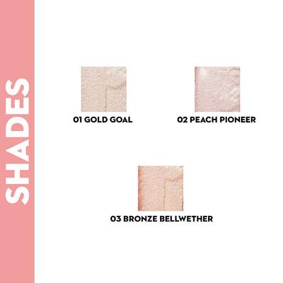 SUGAR Cosmetics Glow And Behold Jelly Highlighter - 03 Bronze Bellwether (Bronze) 3 gm - Highlighters & Illuminators