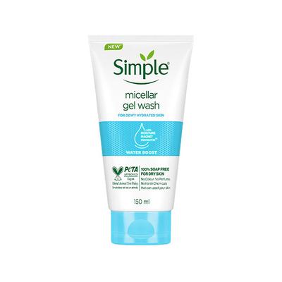Simple Water Boost Micellar Facial Wash 150 ml - Face Wash & Cleansers