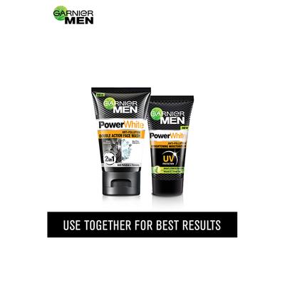 Garnier Men Power White Anti-Pollution Brightening Moisturiser 40 gm - Face Moisturizers