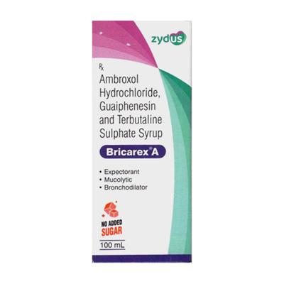 BRICAREX A NO ADDED SUGAR Syrup 100ml - Cough And Cold-Cou