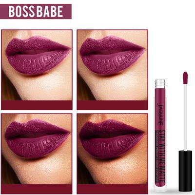 Jaquline USA Stay With Me Liquid Lipstick Boss Babe 3 ml - Liquid Lipsticks