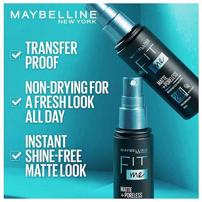 Maybelline Fit Me Matte + Poreless Setting Spray 60 ml - Setting Spray