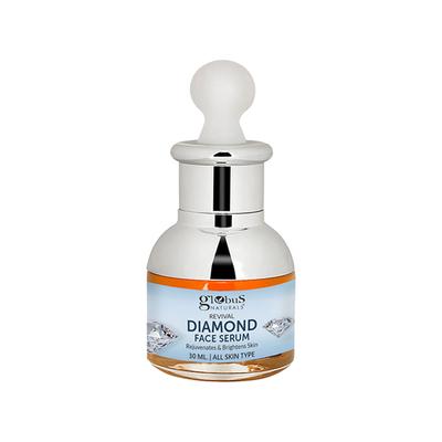 Globus Naturals Revival Diamond Shine Boosting & Anti Ageing Face Serum, Natural & Ayurvedic formula 30 ml - Face Serum