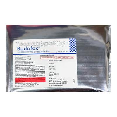 BUDEFEX PRESERVATIVE FREE NEBULISER Suspension 7x2ml - Asthma/COPD-Ast