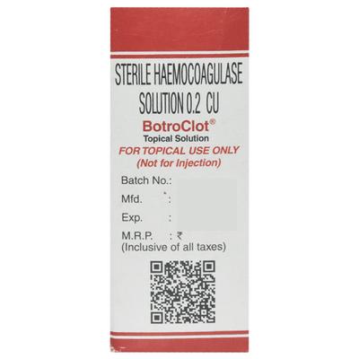 Botroclot Topical Solution 10ml - Bleeding Disorders-Hae