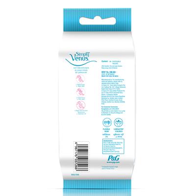 Gillette Venus Simply Venus Pink Hair Removal for Women 5's - Razors & Cartridges