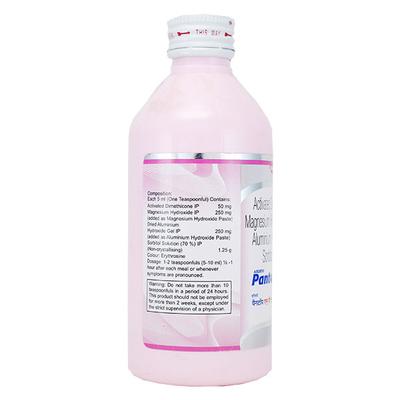 Pantop MPS SUGAR FREE MINT FLAVOUR Syrup 200ml - Ulcer/Reflux/Flatulence-Aaa