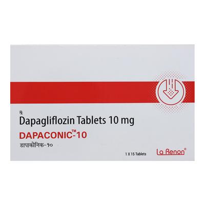 DAPACONIC 10 Tablet 15's - Diabetes-Ant