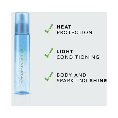 Sebastian Professional Trilliant Protection For Thermal Protection And Shimmer -Complex 150 ml - Hair Sprays & Mists