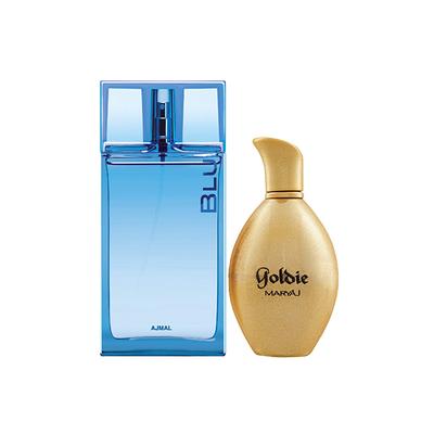 Ajmal Blu & Maryaj Goldie Bundle Of 2 EDP 190 ml - Perfumes (Edt/Edp)