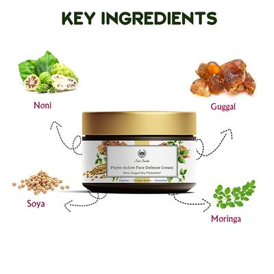 Seer Secrets Phyto - Active Face Defense Cream Noni Guggul - Soy Phytosterol 50 gm - Face Moisturizers