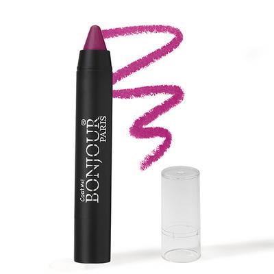 Bonjour Paris Just Matte Lip Crayon - Fuchsia 3.2 gm - Lip Crayons