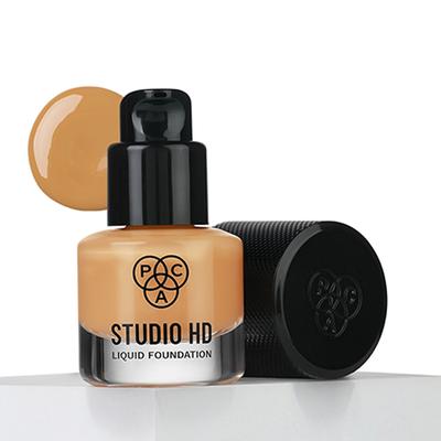 PAC Studio HD Liquid Foundation Mini Dewy Satin Finish Medium Buildable Coverage - 2.5 9 ml - Foundation