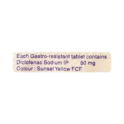 NAC 50mg Tablet 10'S - Pain relief-Nsa