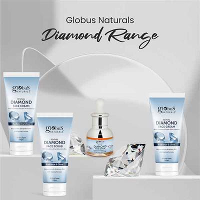 Globus Naturals Revival Diamond Face Pack, Natural & Ayurvedic formula, 100gm each 2's - Masks & Peels