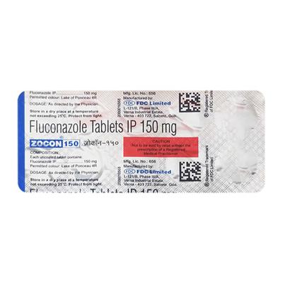 ZOCON 150 Tablet 10's - Fungal Infections-Anf