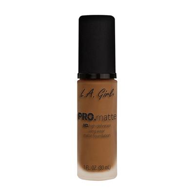 L.A.Girl HD PROMatte Foundation Nutmeg 30 ml - Foundation