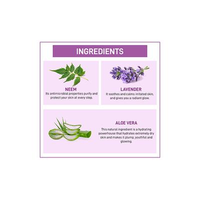 MyGlamm Wipeout Germ Killing Body Wash-Lavender & Neem 300 ml - Shower Gels & Body Wash