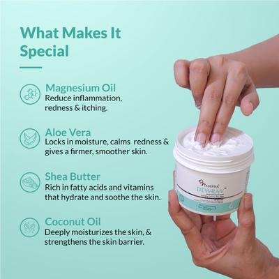 Fixderma Dewrav Moisturizing Cream for Face & Body Deeply Hydrates Dry to Very Dry Skin (250 g) - Face Moisturizers