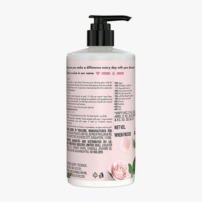 Love Beauty And Planet Murumuru Butter And Rose Aroma Delicious Glow Body Lotion 400 ml - Lotions & Creams
