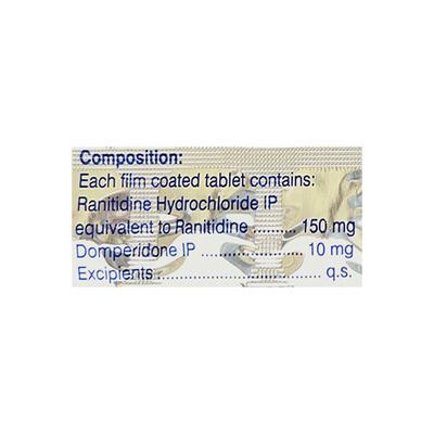RANTAC DOM Tablet 30's - Ulcer/Reflux/Flatulence-Aaa
