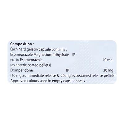 ESOMECID DSR Capsule 10's - Ulcer/Reflux/Flatulence-Aaa