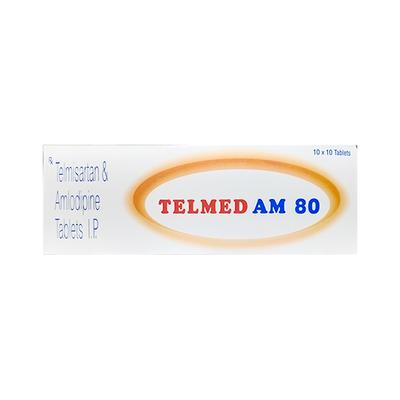 TELMED AM 80 Tablet 10's - Hypertension-Ana