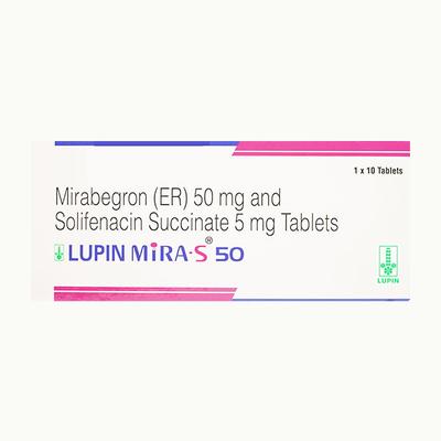 LUPIN MIRA S 50 Tablet 10's - Bladder And Prostate Disorders-Dru