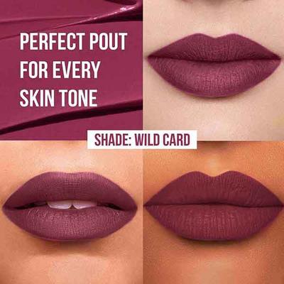 Insight Cosmetics Non-Transfer Lip Colour - Wild Card 4 ml - Liquid Lipsticks