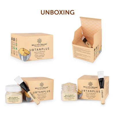 Bella Vita Organic Multani Mitti Ubtan Plus Face Glow Pack 60 gm - Face Packs