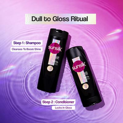 Sunsilk Radiant Black Shine Shampoo 350 ml - Shampoos
