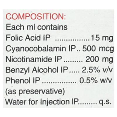 Vitcofol Injection 10ml - Iron Supplement/Anaemia-Vma