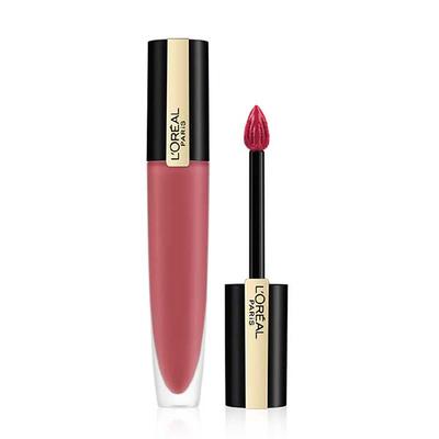 L'Oreal Paris Rouge Signature Matte Liquid Lipstick, 143 I Liberate 7 ml - Lipsticks