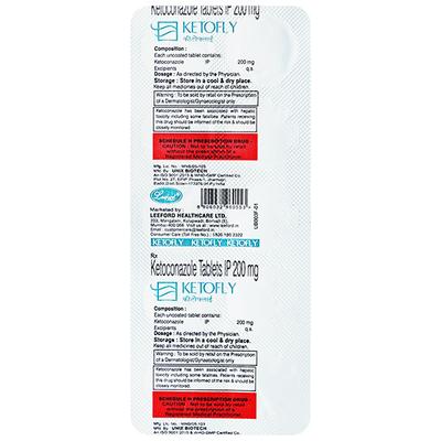 KETOFLY Tablet 10's - Fungal Infections-Anf