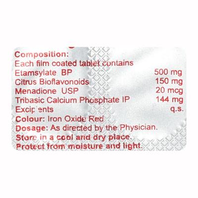 Hemsyl Cvp Tablet 10'S - Bleeding Disorders-HPA