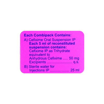 Extacef P 50mg Dry Syrup 30ml - Bacterial Infections-Cep