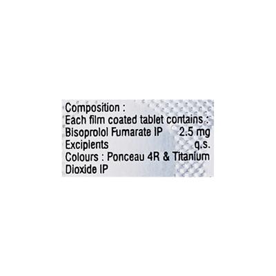 BISOTRAK 2.5mg Tablet 10's - Hypertension-Bet