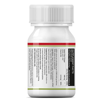 Inlife Apple Cider Vinegar 500 mg Vegetarian Capsule 60's - Apple Cider Vinegar - Acv