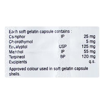 RINOLIFE INHALANT Capsule 10's - Nasal Congestion-Nas