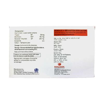ERISIA Tablet 10's - Pain relief-Ant