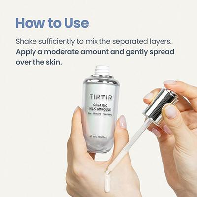 Tirtir Ceramic Milk Ampoule 10 ml - Face Serum