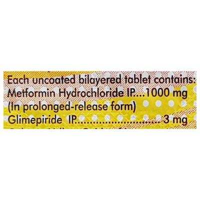DIAPRIDE M3 FORTE Tablet 15's - Diabetes-Ant