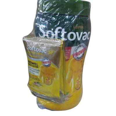 Softovac Powder 250 gm (Softovac SF Sugar Free Bowel Regulator 4 x 5 g) - Digestive Health