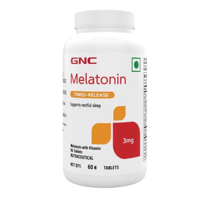 GNC Melatonin Tablets 120's - Mental Health