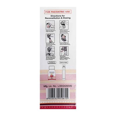 CEFITAXE O Mango & Peppermint Flavour Dry Syrup 30ml - Bacterial Infections-Cep