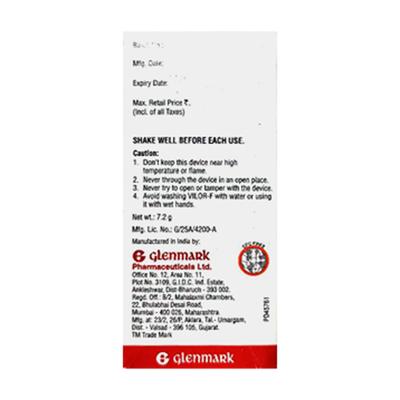 VILOR F 100 Inhaler 120md - Asthma/COPD-Ast