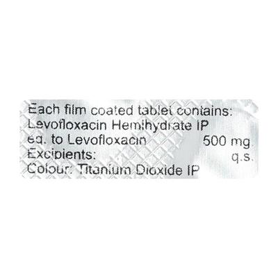 INLEVO 500mg Tablet 5's - Bacterial Infections-Qui